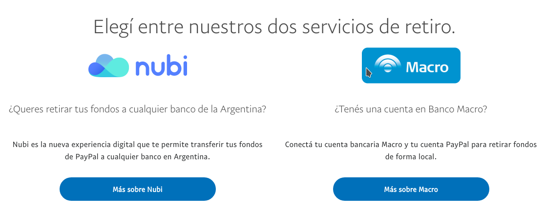 Métodos para cobrar paypal en argentina